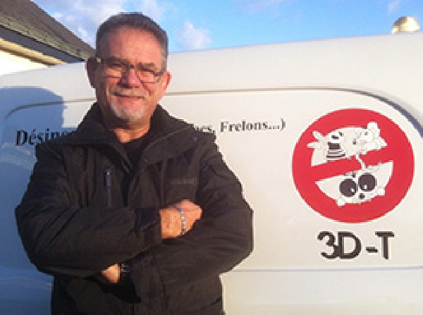 3D-T est entreprise de dératisation, désinsectisation et de lutte contre les taupes basée à Angers.